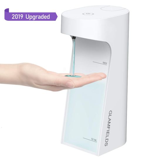 Glamfields-Soap-dispenser-sanitizer-touchless-dispenser-hands-free